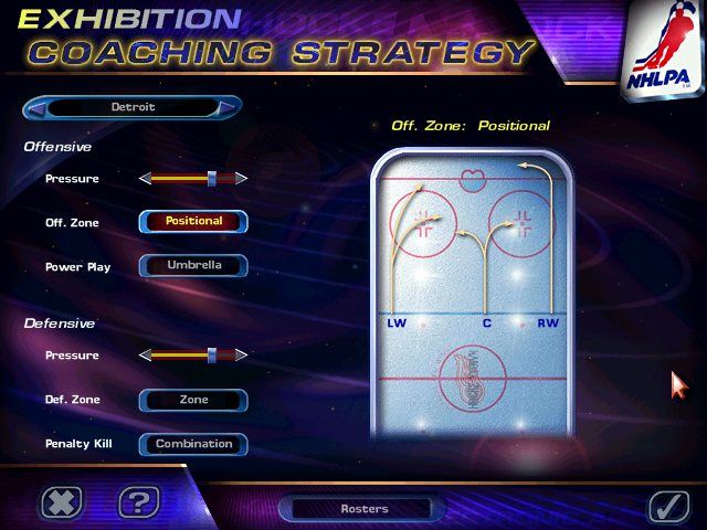 NHL 98 screenshot 3 for Super Nintendo